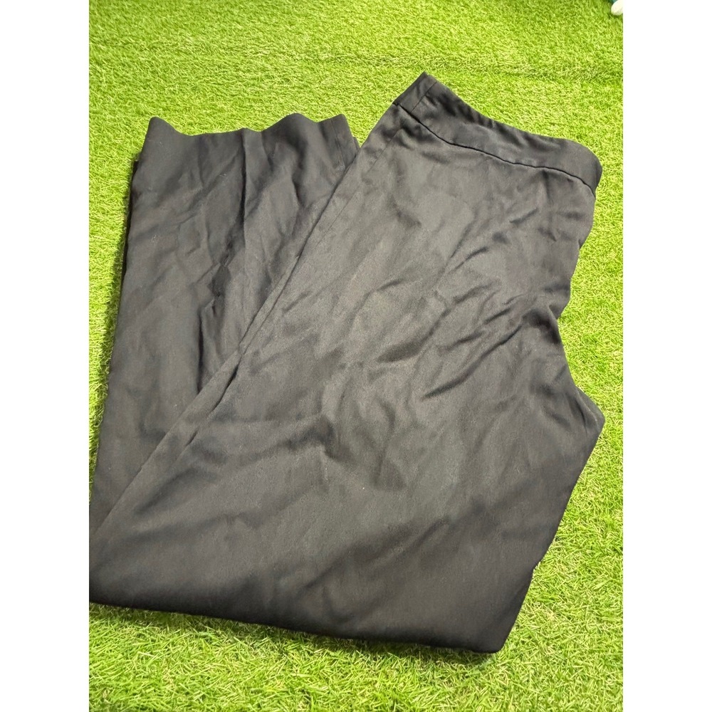 Kate Hill Womens Black‎ Wide Leg Trousers Pants Size 16W